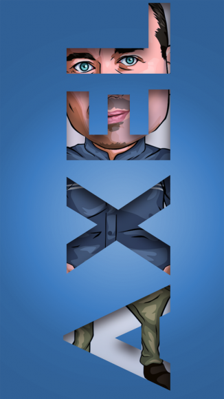 Text Cut Out Effect by ImageCasper