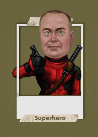 Superhero Cartoon Effect by Imagecasper