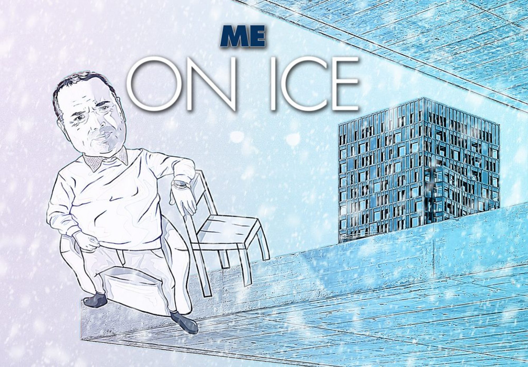 Me on Ice Photo Mock-Up by ImageCasper